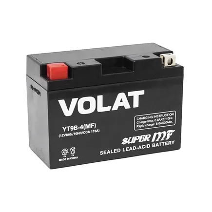 VOLAT YT9B-4 MF  8 A/h 115 A L+ 150х70х105мм