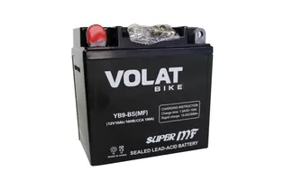 VOLAT YB9-BS MF  10 A/h 100 A L+ 135х75х139мм