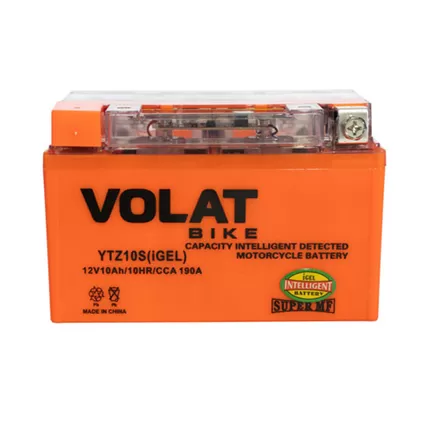 VOLAT YTZ10-BS iGEL 10 A/h 155 A L+ 150х87х93 мм