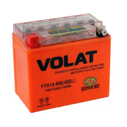 VOLAT YTX12-BS  iGEL 12 A/h 150 A L+ 150х87х130 мм
