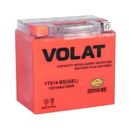 VOLAT YTX14-BS  iGEL 12A/h 200 A L+ 150х87х145 мм