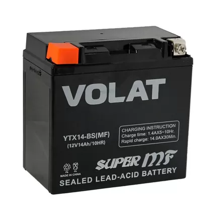 VOLAT YTX14-BS MF 12A/h 200 A L+ 150х87х145 мм