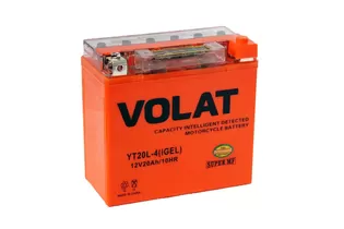 VOLAT YT20L-4 iGEL 20 A/h 330 A R+ 175x87x155 мм