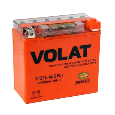 VOLAT YT20L-4 iGEL 20 A/h 330 A R+ 175x87x155 мм