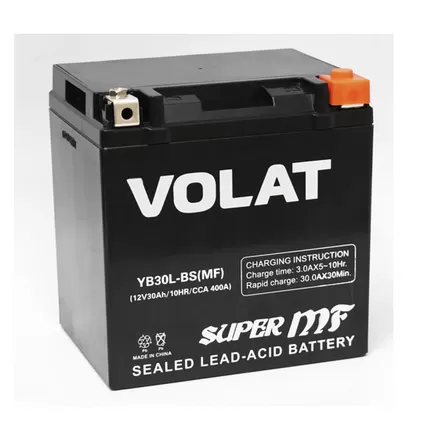 VOLAT YB30L-BS MF 30 A/h 400 A R+ 166х126х175 мм