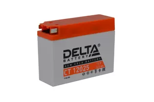 Delta AGM СТ 12025 2,5 A/h 40 A R+ 113x38x85 мм