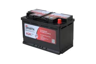 Sparta AGM L-4 80 A/h 850 A R+ 315x175x190 мм