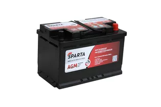 Sparta AGM L-4 80 A/h 850 A R+ 315x175x190 мм