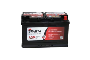 Sparta AGM L-5 95 A/h 900 A R+ 353x175x190 мм