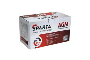 Sparta AGM L-5 95 A/h 900 A R+ 353x175x190 мм