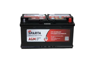 Sparta AGM L-6 105 A/h 950 A R+ 393x175x190 мм