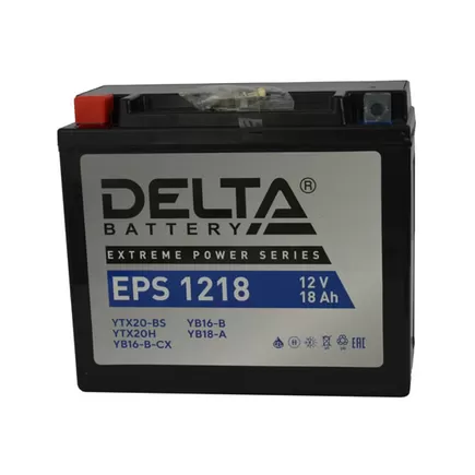 Delta EPS 1218 18 A/h 270 A L+ 175x87x155 мм