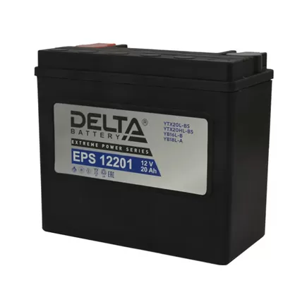Delta EPS 12201 20 A/h 310 A R+ 175x87x155 мм