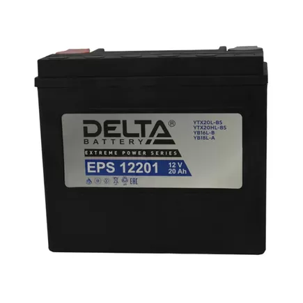 Delta EPS 12201 20 A/h 310 A R+ 175x87x155 мм