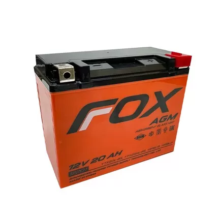FOX 12201 20 A/h 330 A R+ 175x87x155 мм