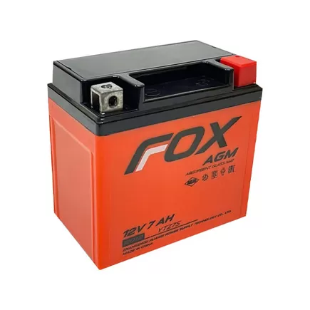FOX 1207.2 7 A/h 130 A L+ 113x170x105 мм