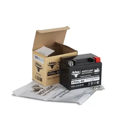 Rutrike 4 A/h 45 A R+ 113x70x85 мм