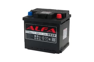 Alfa Standard 45 R 45 A/h 380 А R+ 207x175x190 мм