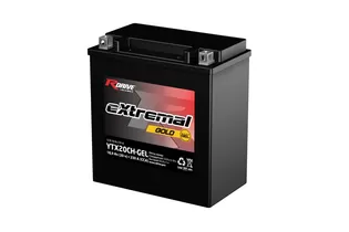 RDrive Extremal Gold YTX20CH-GEL 18 A/h 230 A L+ 150x87x161 мм