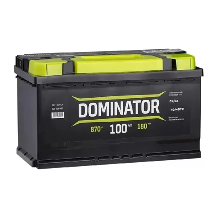Dominator 100 R 100 A/h 870 A R+ 353x175x190 мм