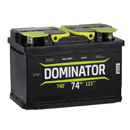 Dominator 74 R 74 A/h 740 A R+ 278x175x175 мм