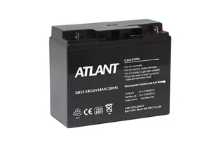 Аккумулятор Atlant 12-18 (12В/18 А·ч)
