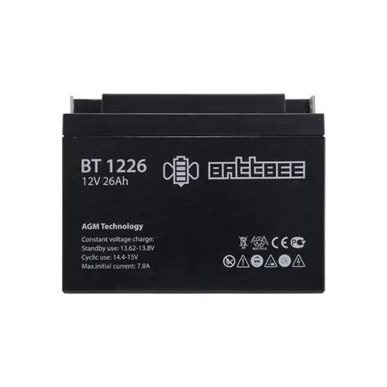 Аккумулятор BattBee BT 1226 (12В/26 А·ч)