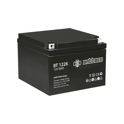 Аккумулятор BattBee BT 1226 (12В/26 А·ч)