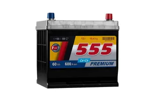 555 Asia 60 A/h 600 A R+ 230x170x220 мм