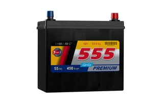 555 Asia 55 A/h 450 A R+ 238x128x220 mm