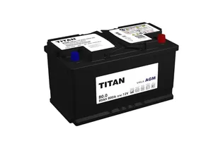 Titan AGM L4 80 A/h 800 A R+ 315x175x190 мм