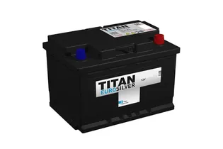 Titan Eurosilver 75 A/h 720 А R+ 278x175x190 mm