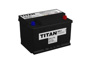 Titan Standart 60 A/h 550 A R+ 242x175x190 мм