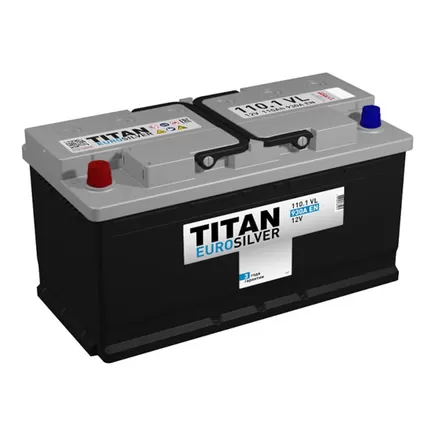 Titan Eurosilver L5 110 A/h 930 А L+ 353x175x190 мм