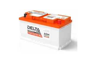 Delta Start Master 95 A/h 850 A R+ 353x175x190 мм