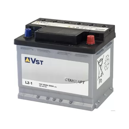 VST Стандарт L2-1 60 A/h 540 A R+ 242x175x190 мм