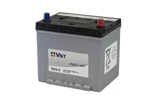 VST Стандарт D23-2 60 A/h 520 A JR+ 230x175x220 мм