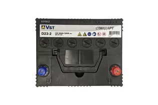 VST Стандарт D23-2 60 A/h 520 A JR+ 230x175x220 мм