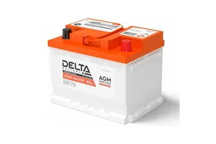 Delta Start Master AGM 60 A/h 660 A R+ 242x175x190 мм