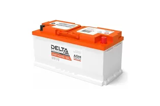 Delta Start Master AGM 105 A/h 950 A R+ 393x175x190 мм