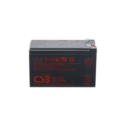 Аккумулятор CSB GP 1272 (12V25W) (12В/7.2 А·ч)