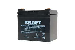 Kraft 12V-33 AH (12В/33 А·ч) 195×130×164 мм