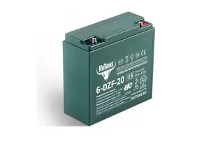 Аккумулятор RuTrike 6-DZF-20 (12В/20 А·ч)