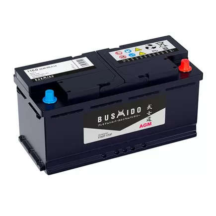 Bushido AGM 110 A/h 1000 A R+ 393x175x190 мм
