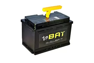 Tubor TopBat 75 A/h 580 A R+ 278x175x190 мм