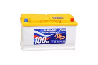 Подольские аккумуляторы 100 A/h 810 А R+ 353x175x190 мм