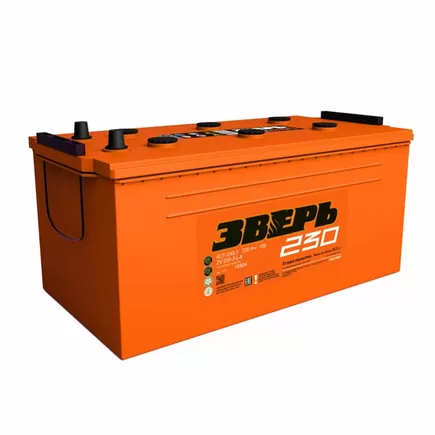 Зверь 6СТ-230 Евро 230 A/h 1650 A L+ 518x274x223 мм