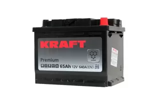 Kraft Premium 65 A/h 640 A R+ 242x175x190 мм