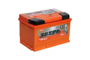 Зверь EFB 6СТ-74 Евро (Низ.) 74 A/h 750 A R+ 278x175x175 mm