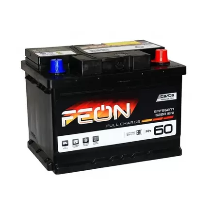 Feon 60 A/h 520 A R+ 242x175x190 мм